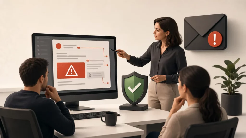Formazione cybersecurity in azienda: perché parte (quasi) tutto da un’email