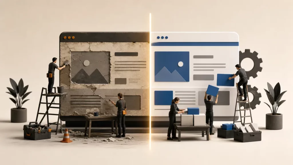 Quando rifare un sito WordPress e quando basta sistemarlo