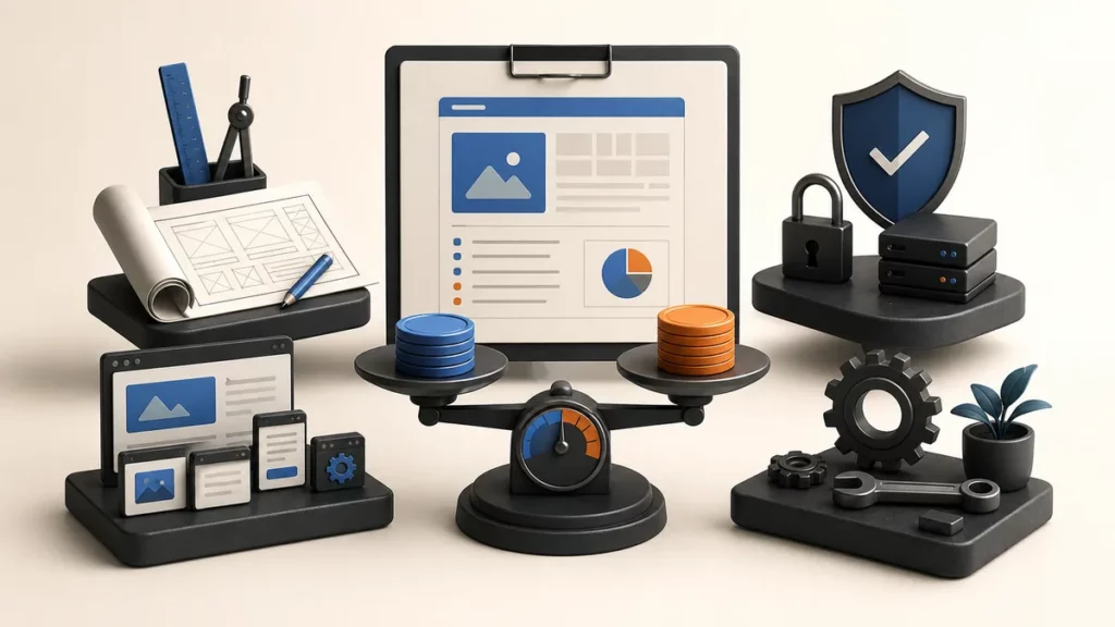 Quanto costa creare un sito web professionale: prezzi, voci e budget