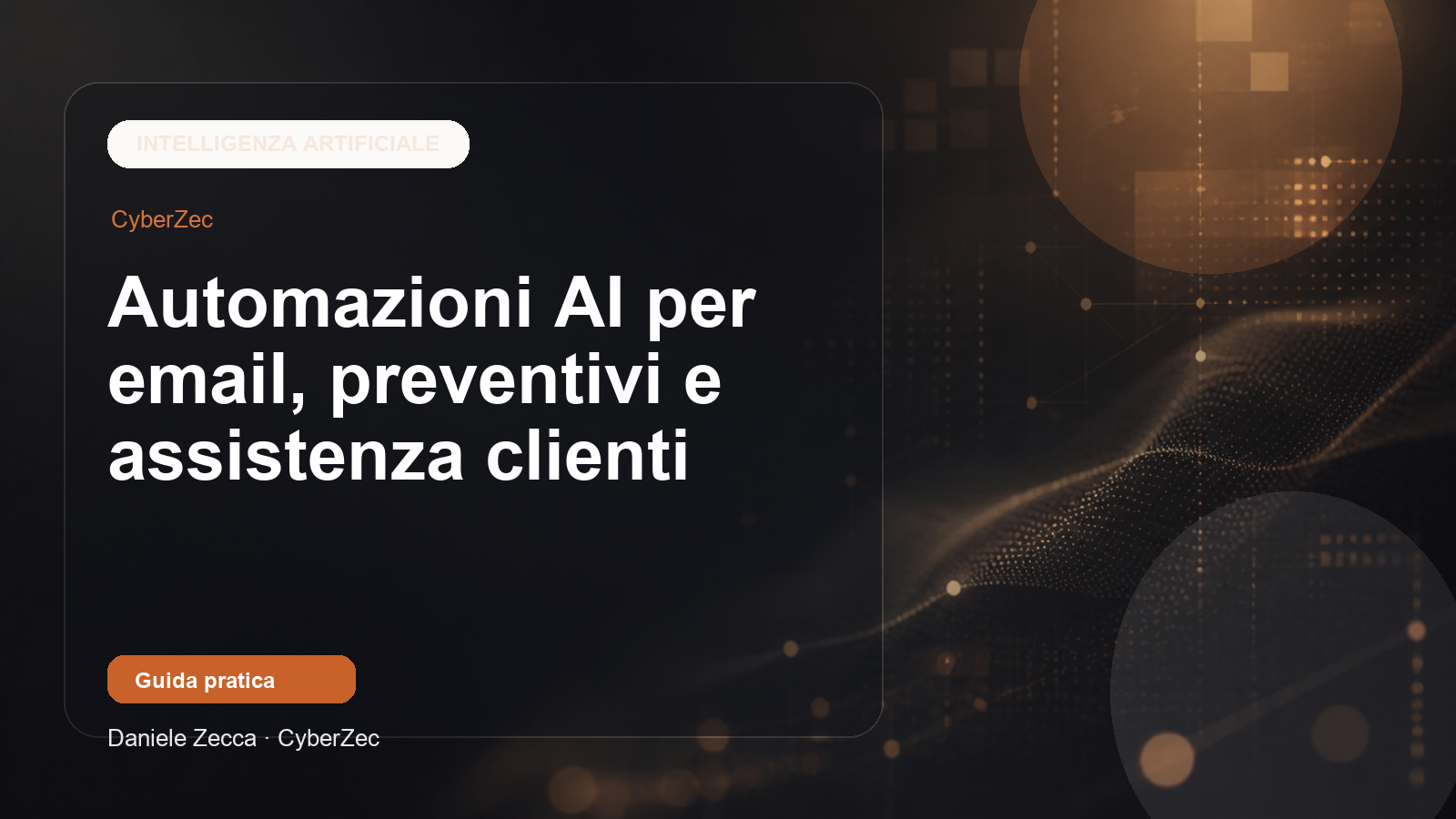 Automazioni AI per email, preventivi e assistenza clienti