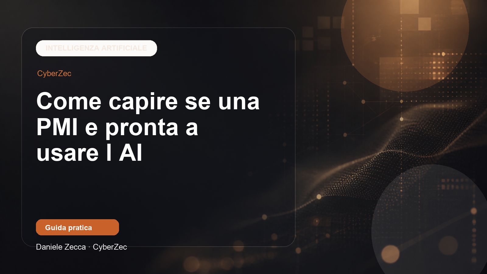 Come capire se una PMI e pronta a usare l AI