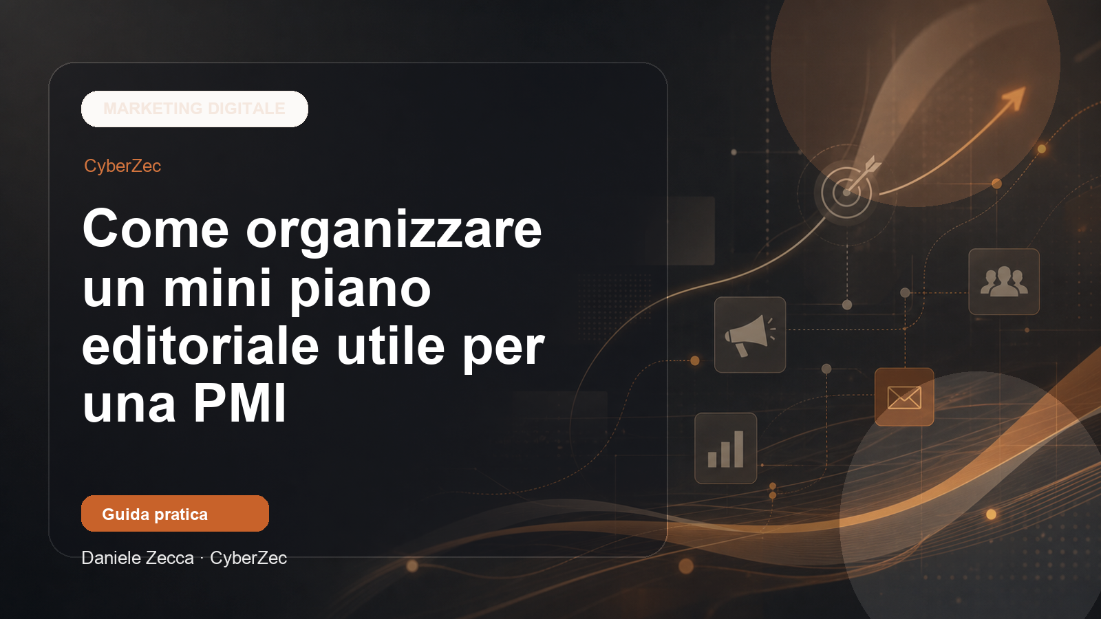 Come organizzare un mini piano editoriale utile per una PMI